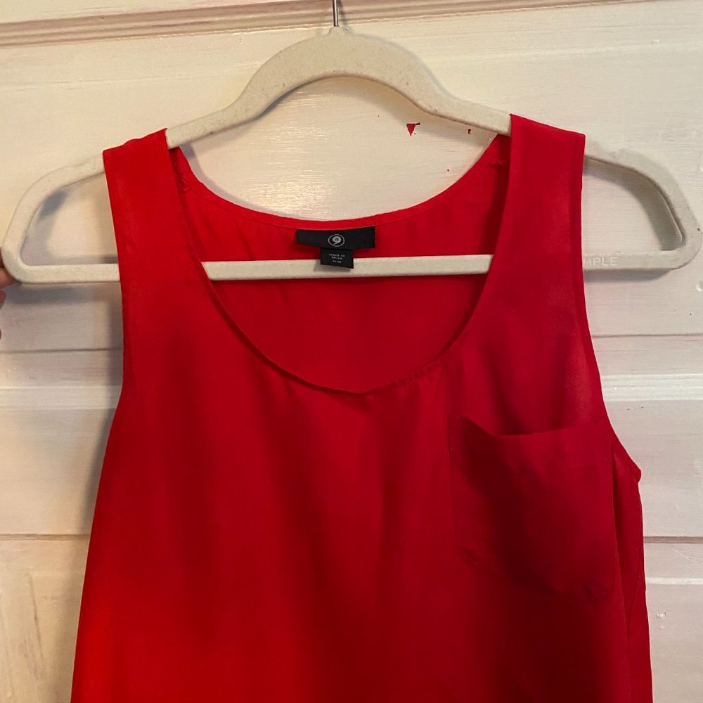 Red Racerback Tank - Picture 2 of 3